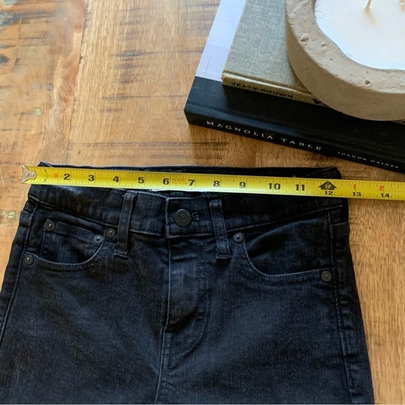 Madewell Alley Straight Jeans in Black Frost Size 24 - Picture 11 of 15